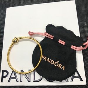 14k Pandora bracelet gift